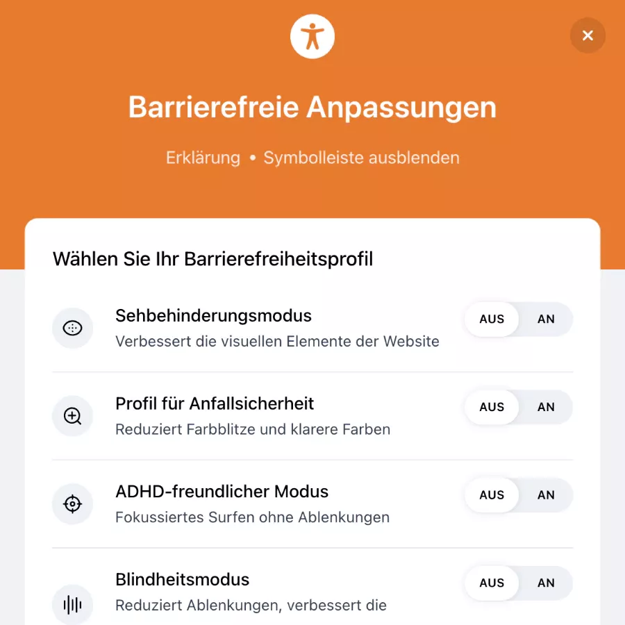GFL VERBESSERT DIGITALE BARRIEREFREIHEIT