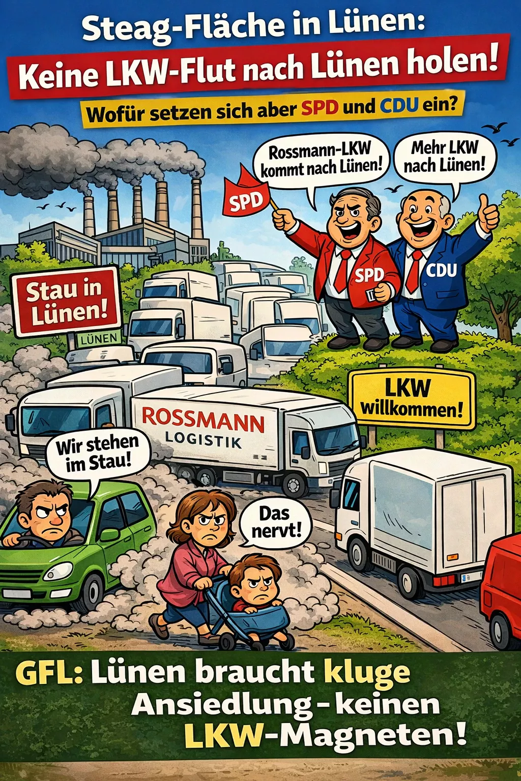 Steag-Fläche: GFL setzt auf hochwertige Gewerbeansiedlung statt Lkw-Magneten