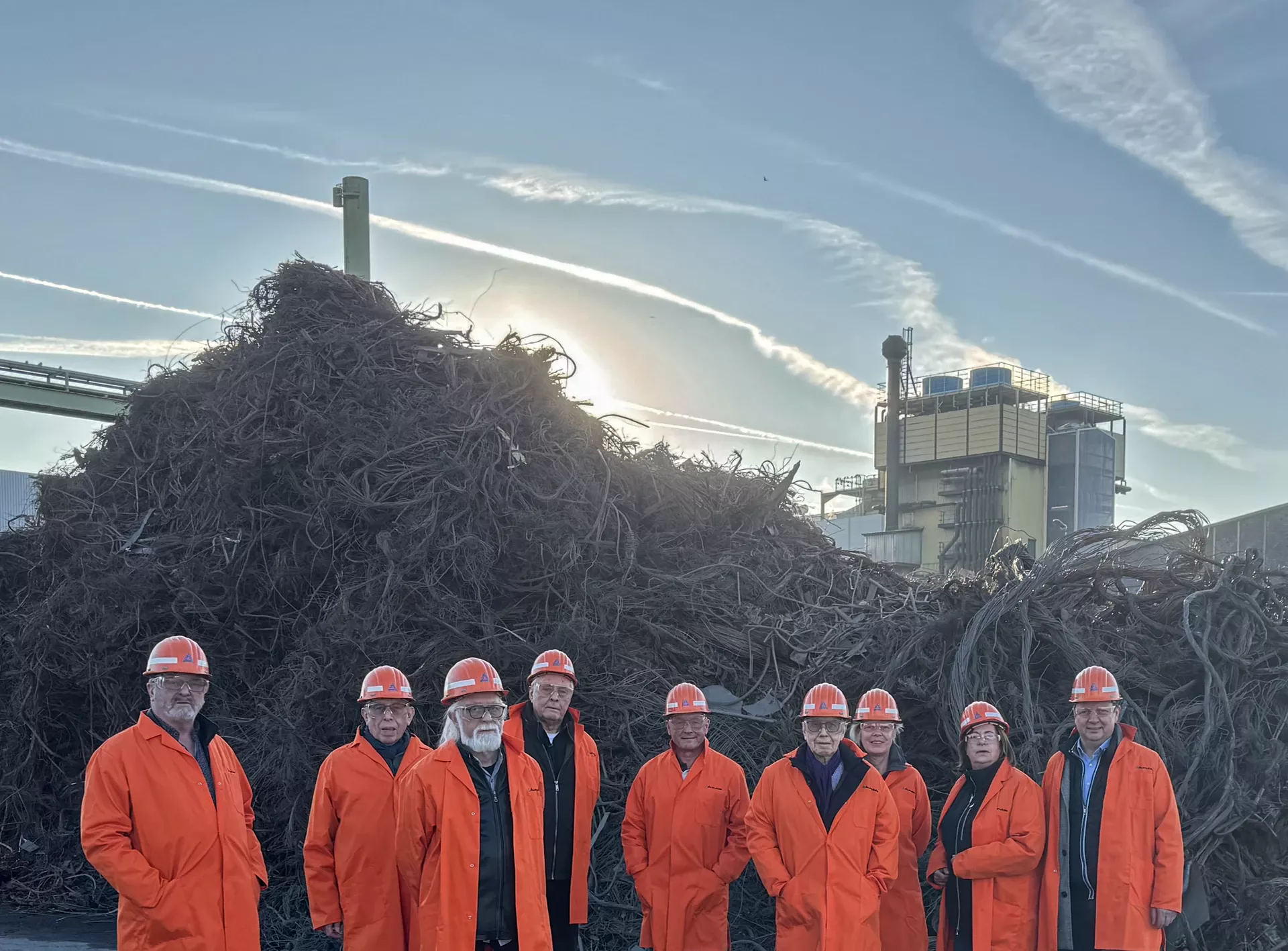 GFL BESUCHTE MODERNEN RECYCLING-STANDORT ARUBIS